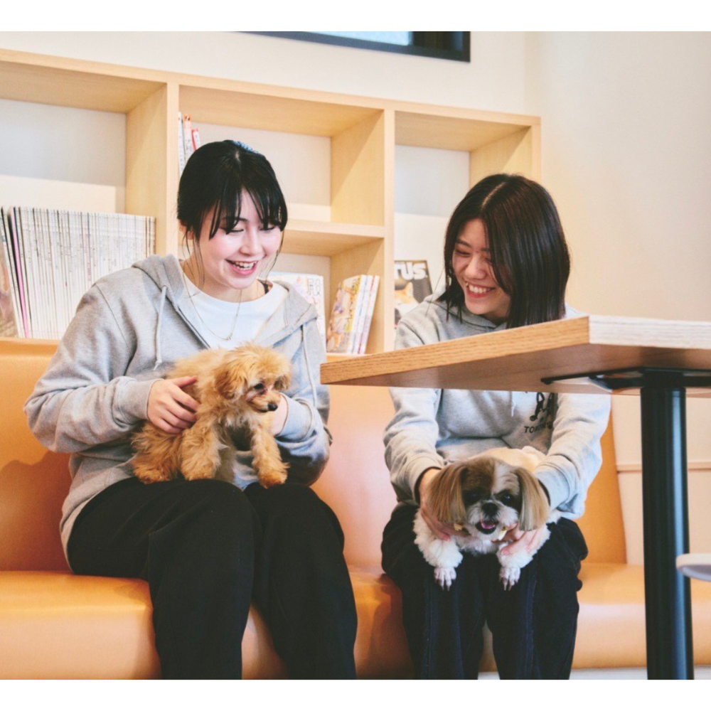 #77　ゲスト：株式会社ゆずず　スタッフ　寺本さん、中司さん、村上さん、広報犬　あおちゃん、こむぎちゃん、コロ丸ちゃん