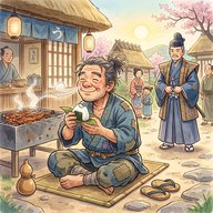 「においも銭（ぜん）のうち」　 ウナギの匂い代を取る店主にお奉行の裁きは・・・