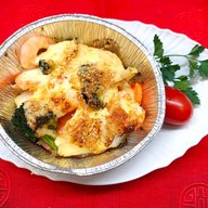🎄『 温野菜とエビのマヨネーズ焼き 』🦐🥦✨