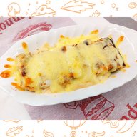 🧀ネギと鶏団子のコロコロ和風グラタン🐓
