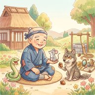 「井戸の中」　 井戸から助けた動物たちに助けられた男。悪いのは人間ばかり…