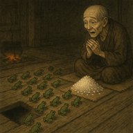 「じゃれんこ（おたまじゃくし）の恩返し」