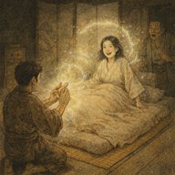 「初夢」 初夢の内容を黙っていた子は…