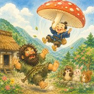 「大ほら吹き」　 山男の前でふきまくったという男の話は本当？