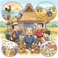 「三人の息子（商売の原点）」　 長男に鶏/次男に鎌/三男に猫を渡した父の思惑は…