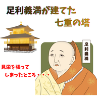 #088【見栄を張ってしまったところ・・・！！足利義満が建てた七重の塔】2025/12/21