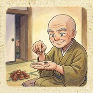 「山男ん来た」　大男から逃げ帰った小僧を庇う和尚さんの知恵