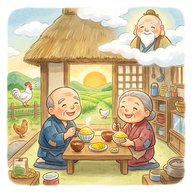 「銭持ちは御無礼」　 貧乏夫婦と銭