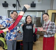 清乃さん、ブラックヴォルフェスのTシャツはプレゼントです