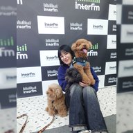 俳優・石井杏奈さんと朝みみ！今週も愛犬たち５６と９６と一緒♪にお届けします。