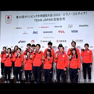 りくりゅうペア＆井端代表監督≪Cheer Up Station≫