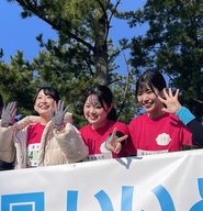 第１回いいとこ白山あさがおマラソンにほくりくアイドル部参加！