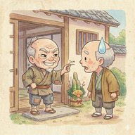 「けちんぼのお礼返し」   けちんぼさん・究極の節約術！