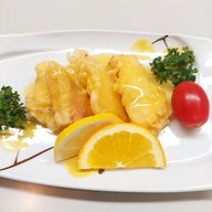 🍊≪ 白身魚のオレンジソースかけ ≫🐟✨