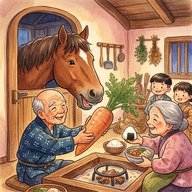 「一両の馬」　小作人が一両で買った餌がいらない馬の正体は…