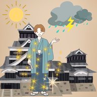「日和見（ひよりみ）どん」　天気を当てることができる男が立派な着物を着てお城にあがると当たらなくなった。そのワケは…