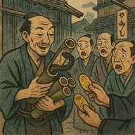 「二百両のひらくち」　知恵者のとくしゃんがまんまと儲けた話